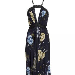 Jill Stuart Navy & Black Formal Dress